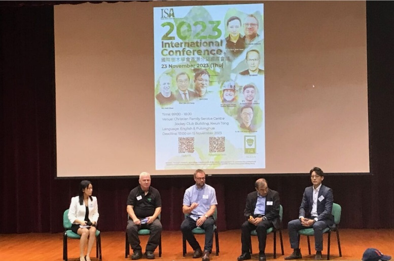 Green Drop arborists at conference in Hong Kong