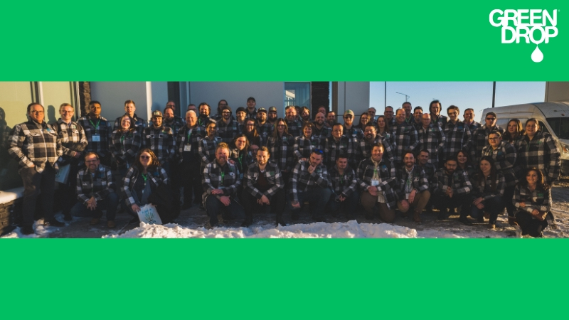 Green Drop employees, we grow families