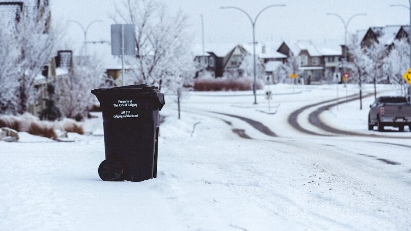 Snow Covered Street