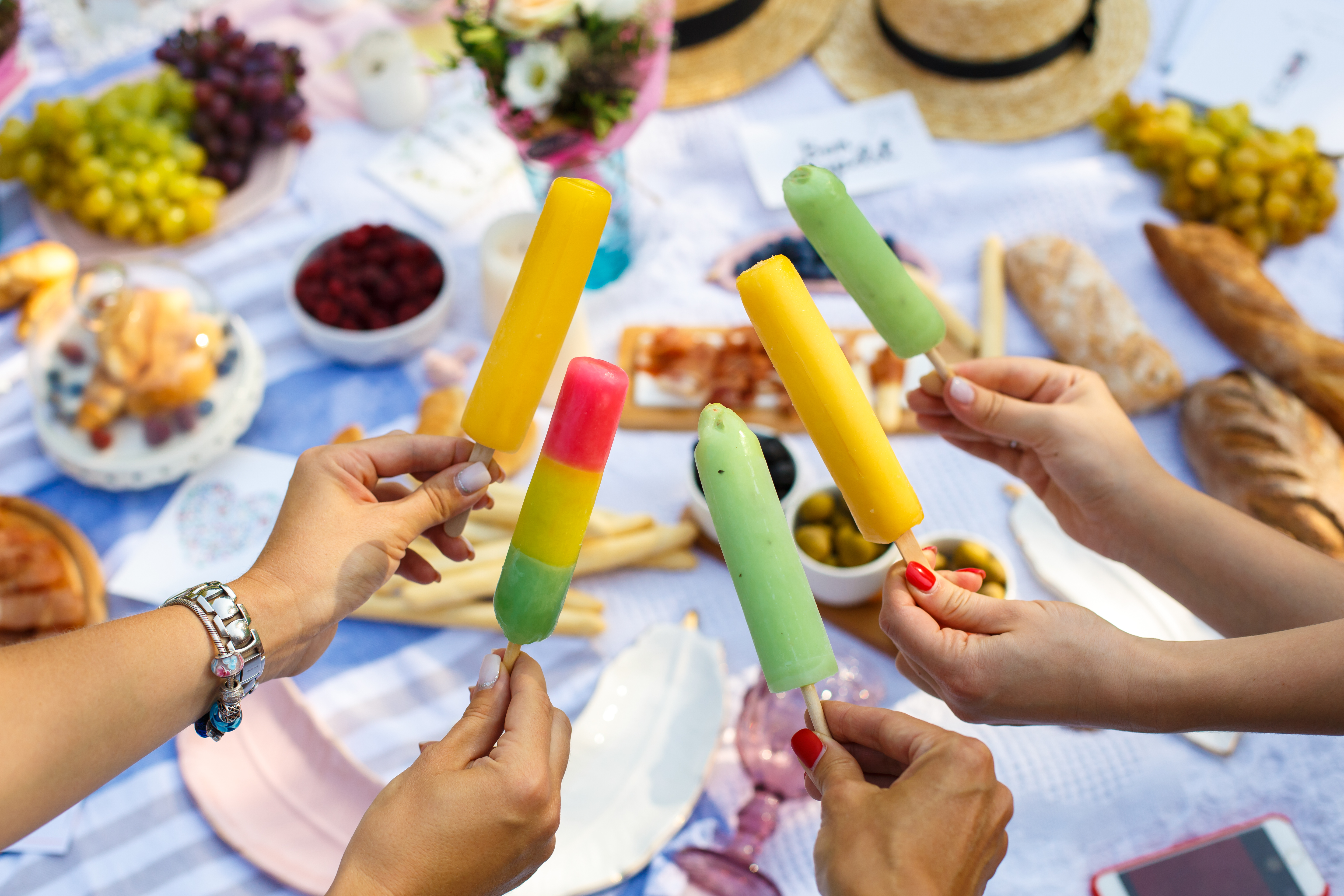 Homemade Juice Pops